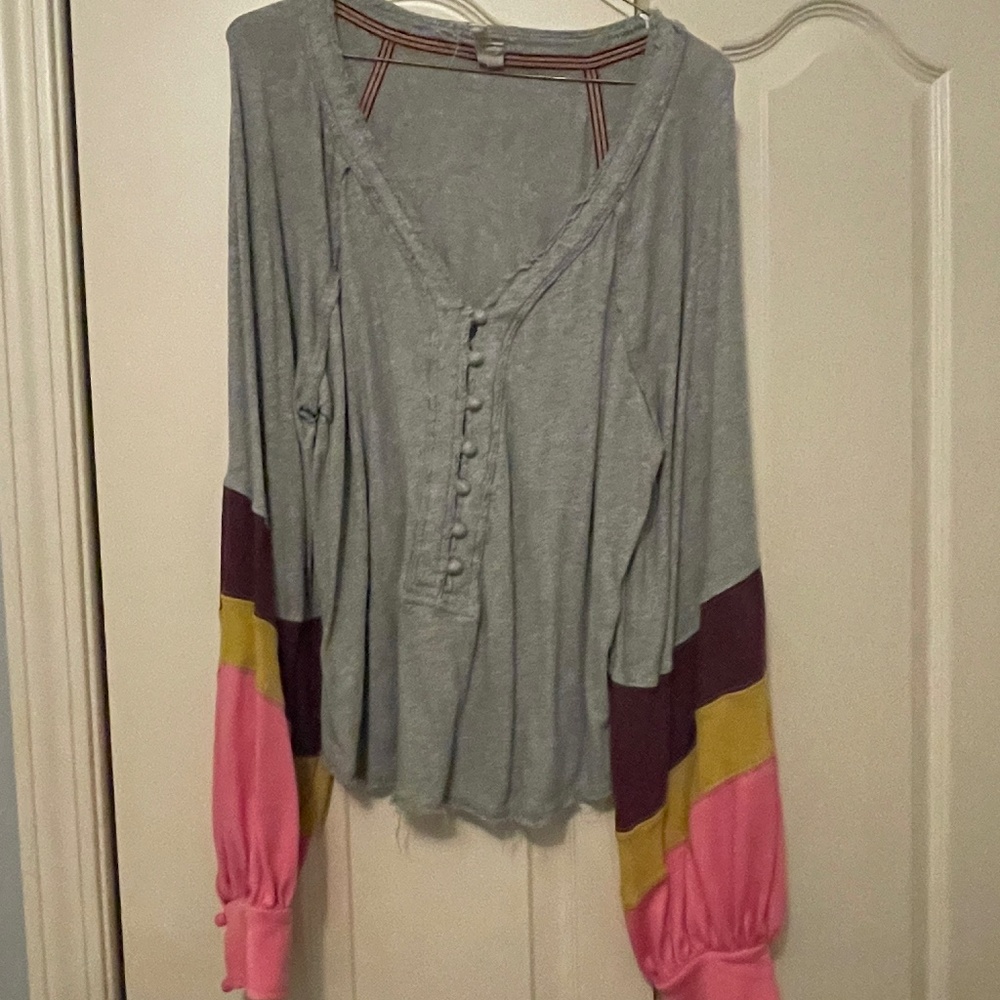 Free People Long Sleeve Shirt